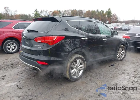 2013 Hyundai Santa Fe Sport 2.0T from USA, damaged, VIN 5XYZUDLA0DG114605